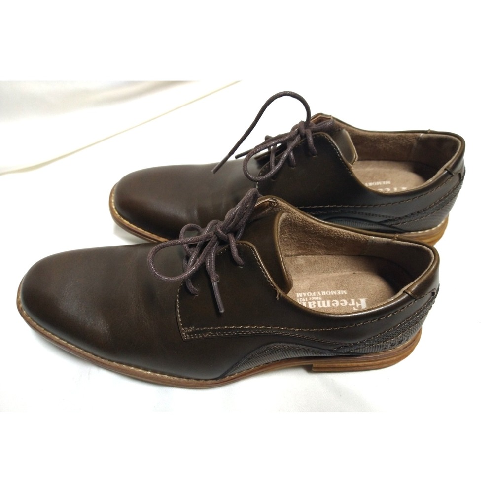 mens FREEMAN BROWN‎ LACE UP SHOES